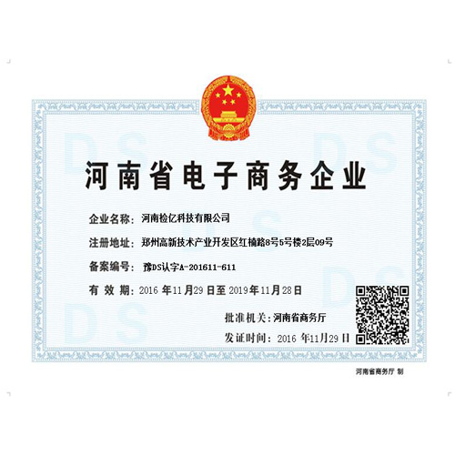 電子商務(wù)示范企業(yè)